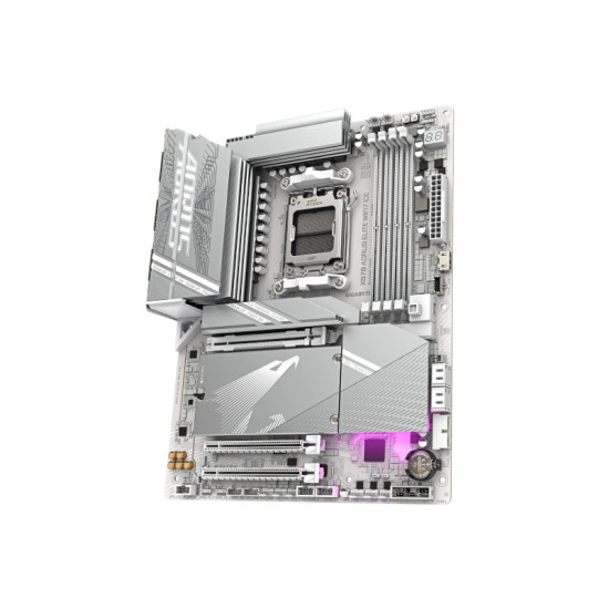 motherboard gigabyte x870 aorus elite wifi7 ice, chipset amd x870, socket amd am5, at